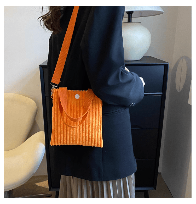 CORDUROY CROSSBODY BAG