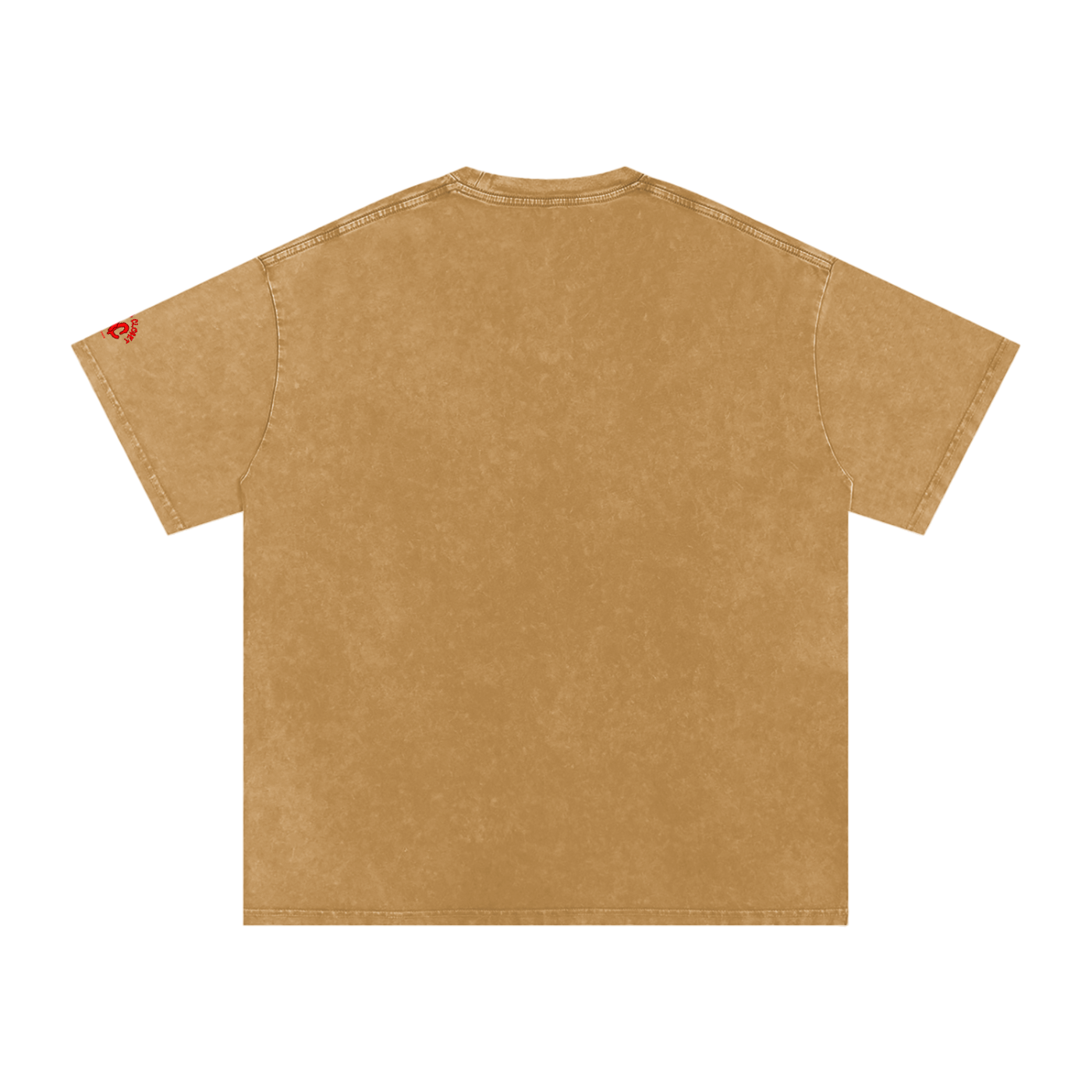 BK SYMBOL 1 Snow Washed Oversized Cotton T-Shirt