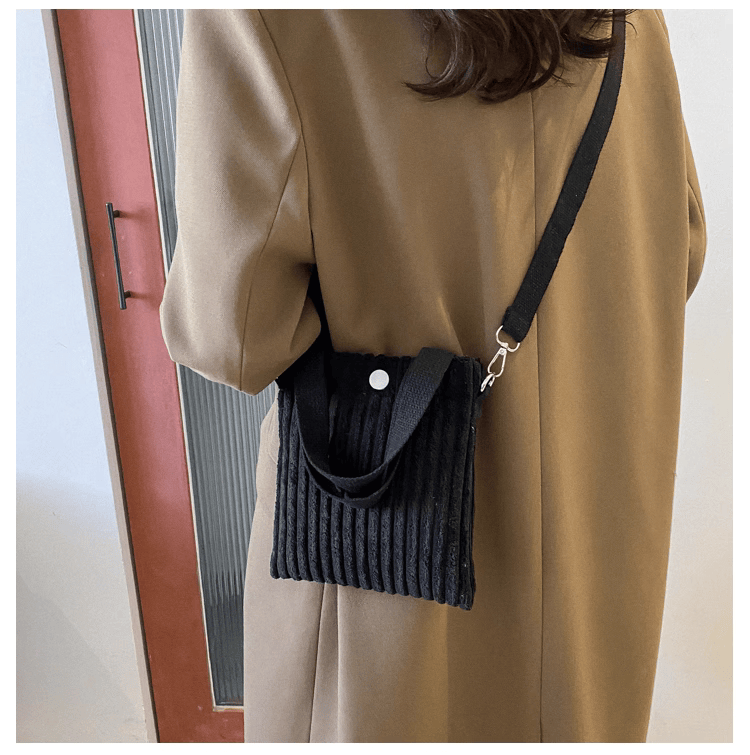 CORDUROY CROSSBODY BAG