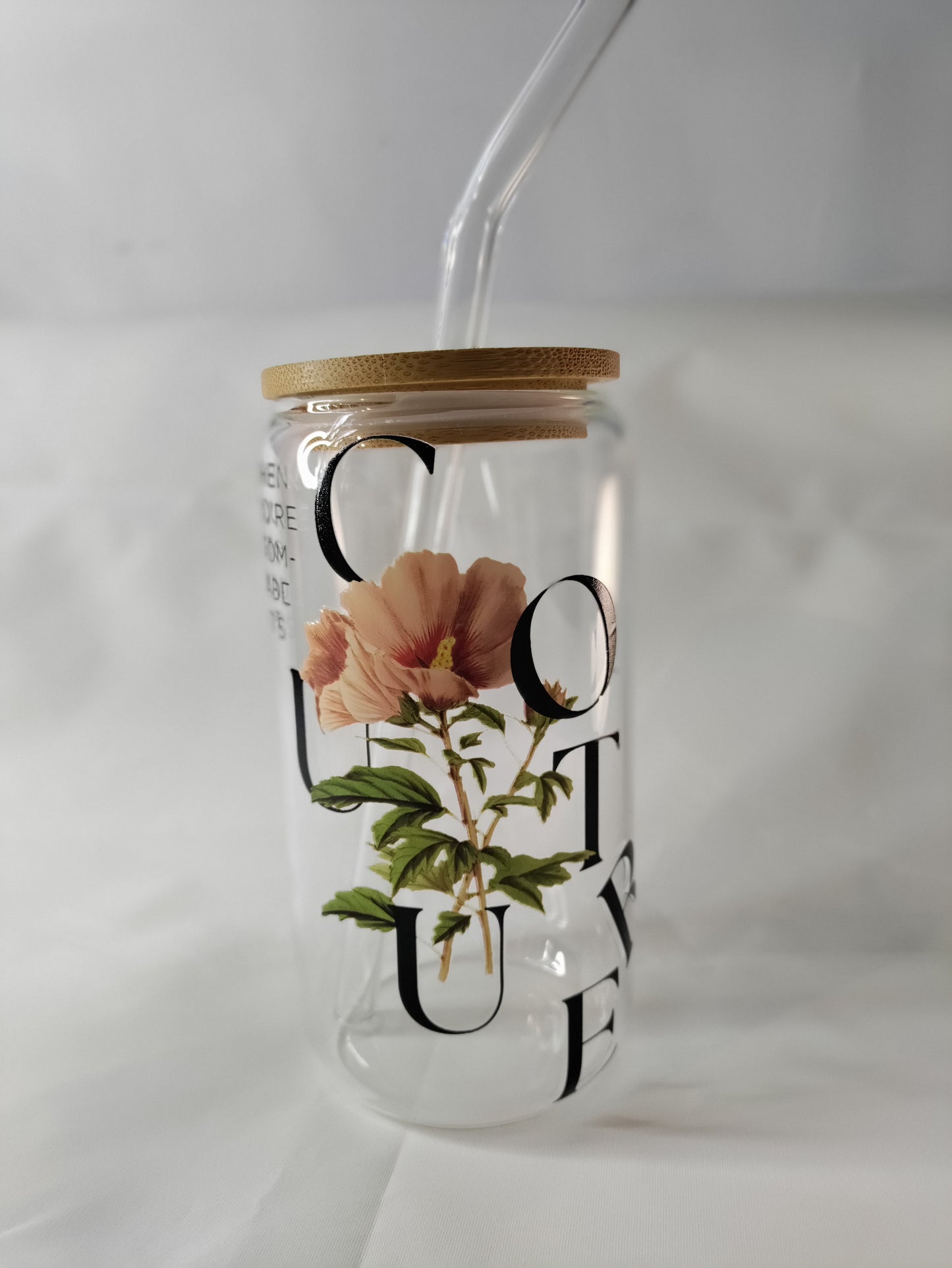 Libby Glass  Cups with Straws