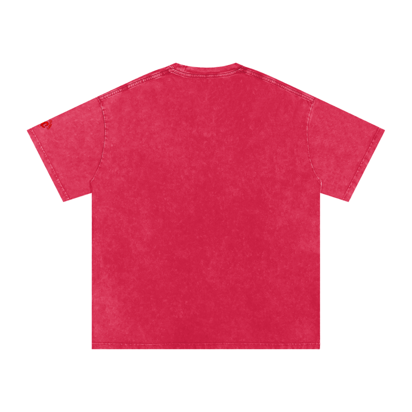 BK SYMBOL 1 Snow Washed Oversized Cotton T-Shirt